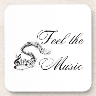 Feel the Music on a  Coaster