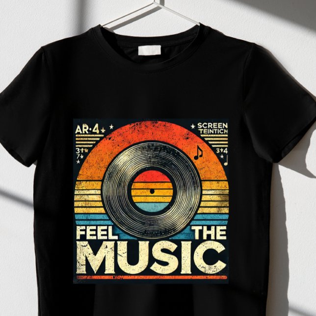 feel the music T-Shirt (Creator Uploaded)