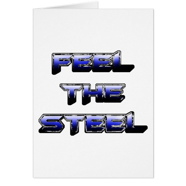 FEEL THE STEEL (Front)