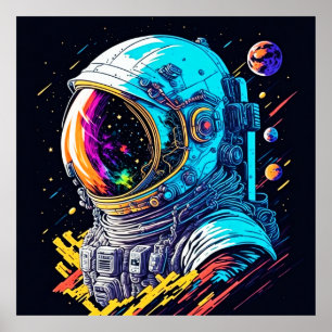 Feel the Universe within You - Cosmic Odyssey Poster