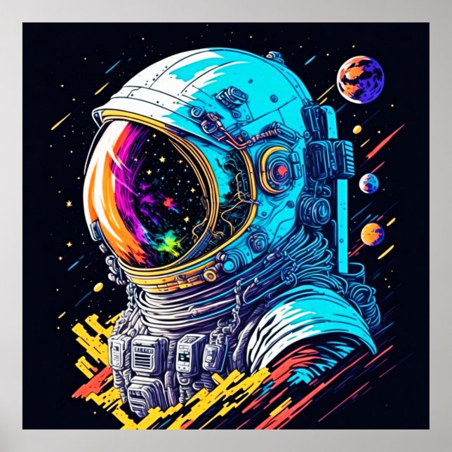 Feel the Universe within You - Cosmic Odyssey Poster (Front)