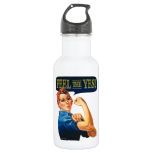 Feel the Yes! Rosie the Riveter 532 Ml Water Bottle