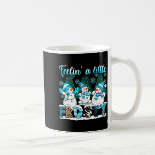 Feelin A Little Frosty Cute Snowman Winter Christm Coffee Mug