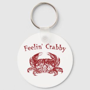 Feelin' Crabby Key Ring