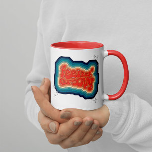 Feelin' Groovy - 70s styl Mug