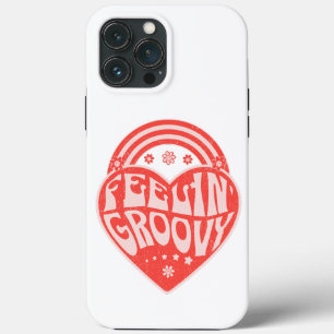 Feelin Groovy 70's vibe iPhone 13 Pro Max Case