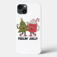 Feelin Jolly Christmas Tree Coffee Lover Winter