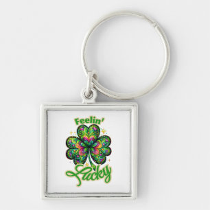 Feelin' lucky  key ring