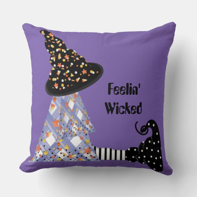 Feelin' Wicked Witch Cushion (Front)