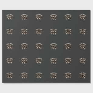 Feelin’ Witchy Halloween Witch Dance Wrapping Paper