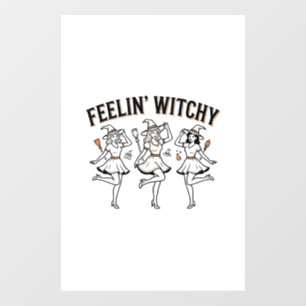 Feelin Witchy Retro Halloween Witches