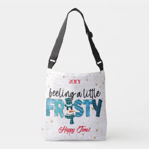 Feeling A Little Frosty Customise Crossbody Bag