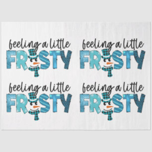 Feeling A Little Frosty Customise Tissue Paper