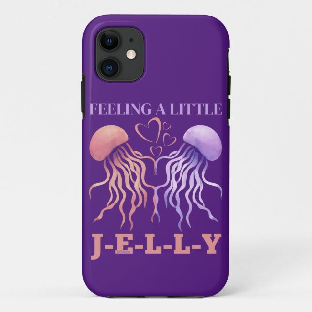 FEELING A LITTLE JELLY funny valentine gift        Case-Mate iPhone Case (Back)