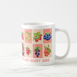 FEELING BERRY GOOD Customisable Strawberry Coffee Mug