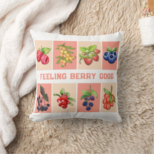 FEELING BERRY GOOD Customisable Strawberry Cushion