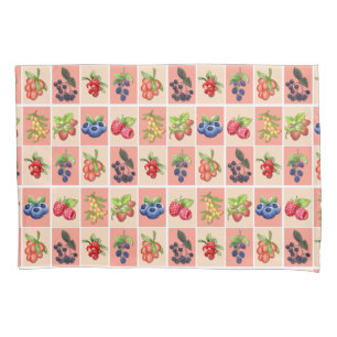 FEELING BERRY GOOD Customisable Strawberry Pillowcase