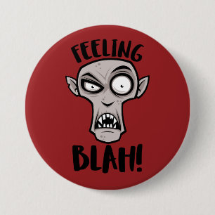 Feeling Blah Nosferatu Vampire 7.5 Cm Round Badge