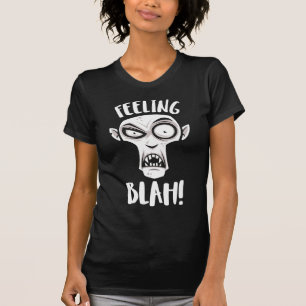 Feeling Blah Nosferatu Vampire In White T-Shirt