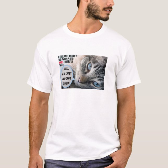 Feeling Blue (light) T-Shirt (Front)