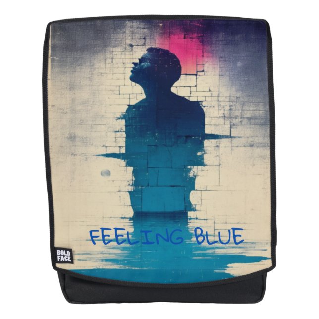 Feeling Blue – Limited Edition (1) Backpack (Front)