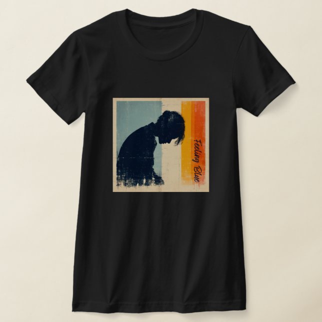 Feeling Blue – Limited Edition (3) T-Shirt (Laydown)