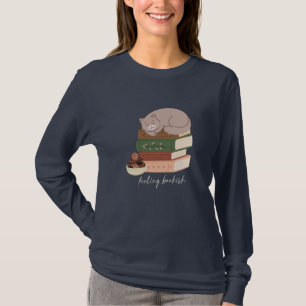 Feeling Bookish Cat T-Shirt