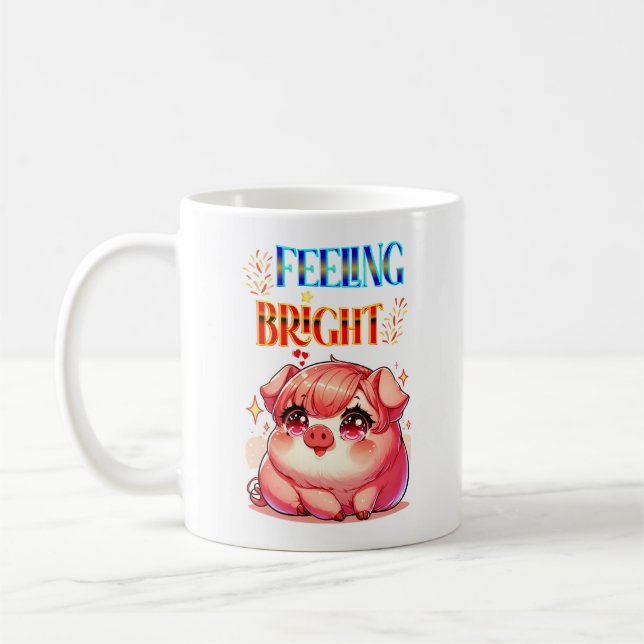 Feeling Bright Coffee Mug (Left)