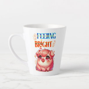 Feeling Bright Latte Mug