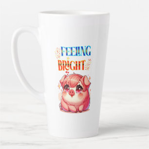 Feeling Bright Latte Mug