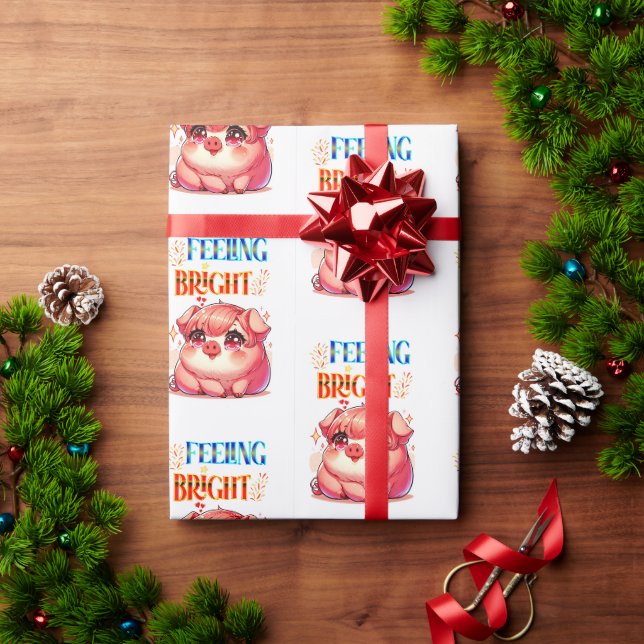 Feeling Bright Wrapping Paper (Holiday Gift)