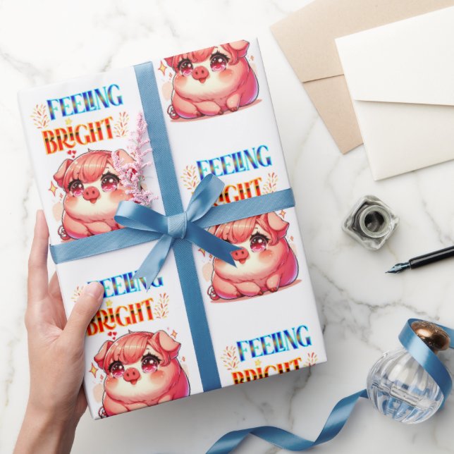 Feeling Bright Wrapping Paper (Gifting)