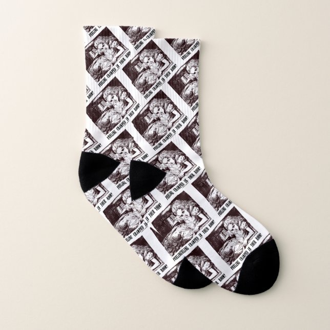 Feeling Cramped In Your Room? Wonderland Socks (Pair)