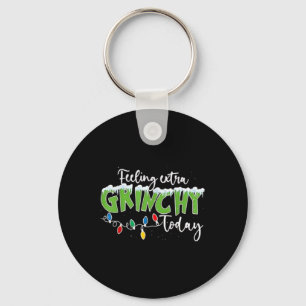 Feeling Extra Today Funny Christmas 2024  Key Ring