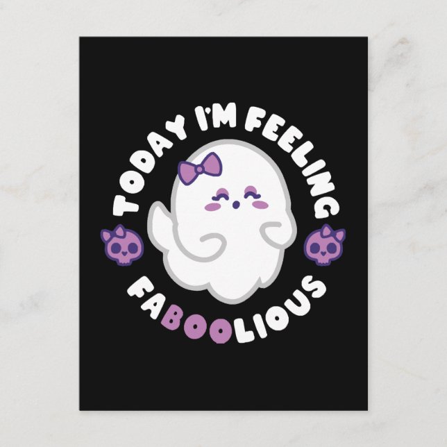 Feeling Faboolious Enclosure Card (Front)