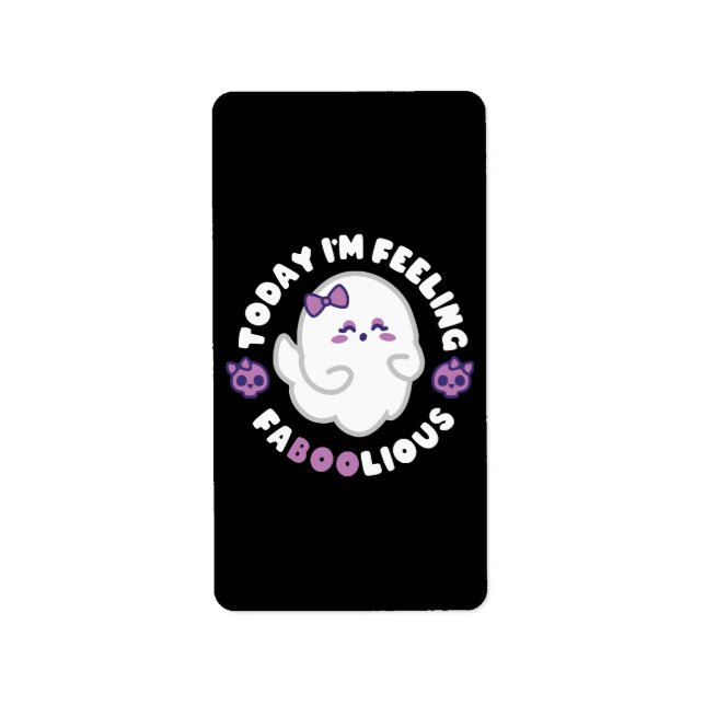 Feeling Faboolious Label (Front)