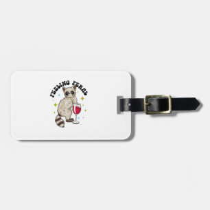 Feeling Feral Luggage Tag