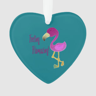 Feeling Flamazing Flamingo Ornament