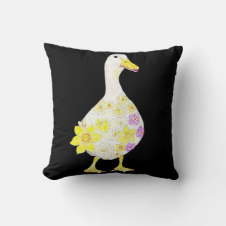 Feeling Floral Ducky Cushion