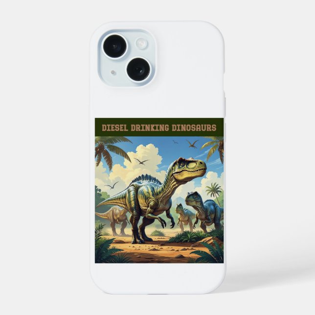 Feeling foolish iPhone 15 case (Back)