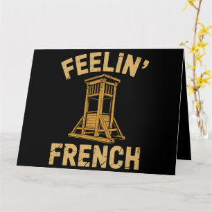 Feeling French Vintage Guillotine Card