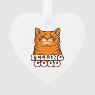 Feeling Good Cool Cat Ornament