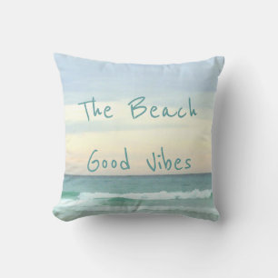Feeling Good Vibes In My Happy Place Cushion