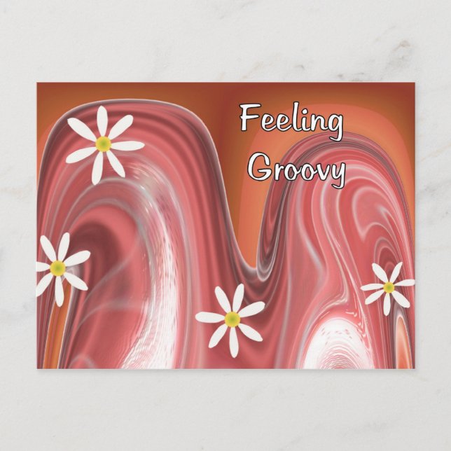 Feeling Groovy Postcard (Front)