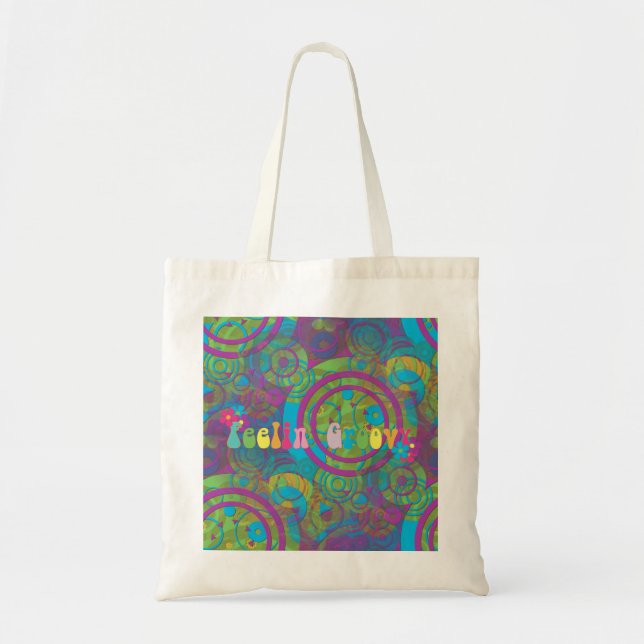 Feeling Groovy Tote Bag (Front)