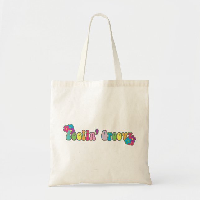 Feeling Groovy Tote Bag (Front)