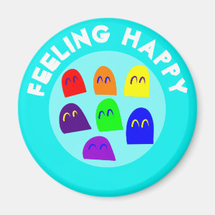 FEELING HAPPY MAGNET