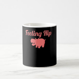 Feeling Hip Hippopotamus Funny Hippo Kid Gifts Coffee Mug