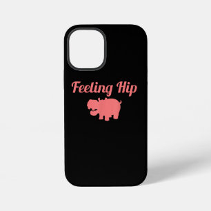 Feeling Hip Hippopotamus Funny Hippo Kid Gifts iPhone 12 Mini Case