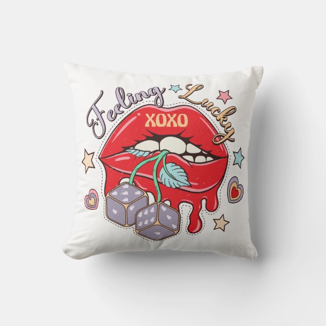 Feeling Lucky Cushion (Front)